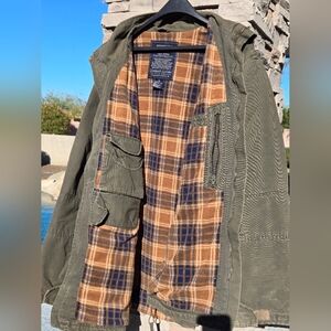 Moose Creek "Field Tested" Sz XL Cold Survival Flannel Lined Jacket MEN